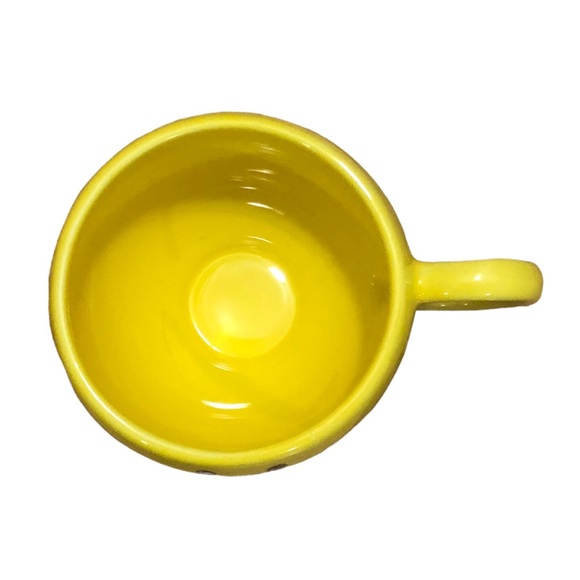 Yellow happy face mug - Picture 3 of 5